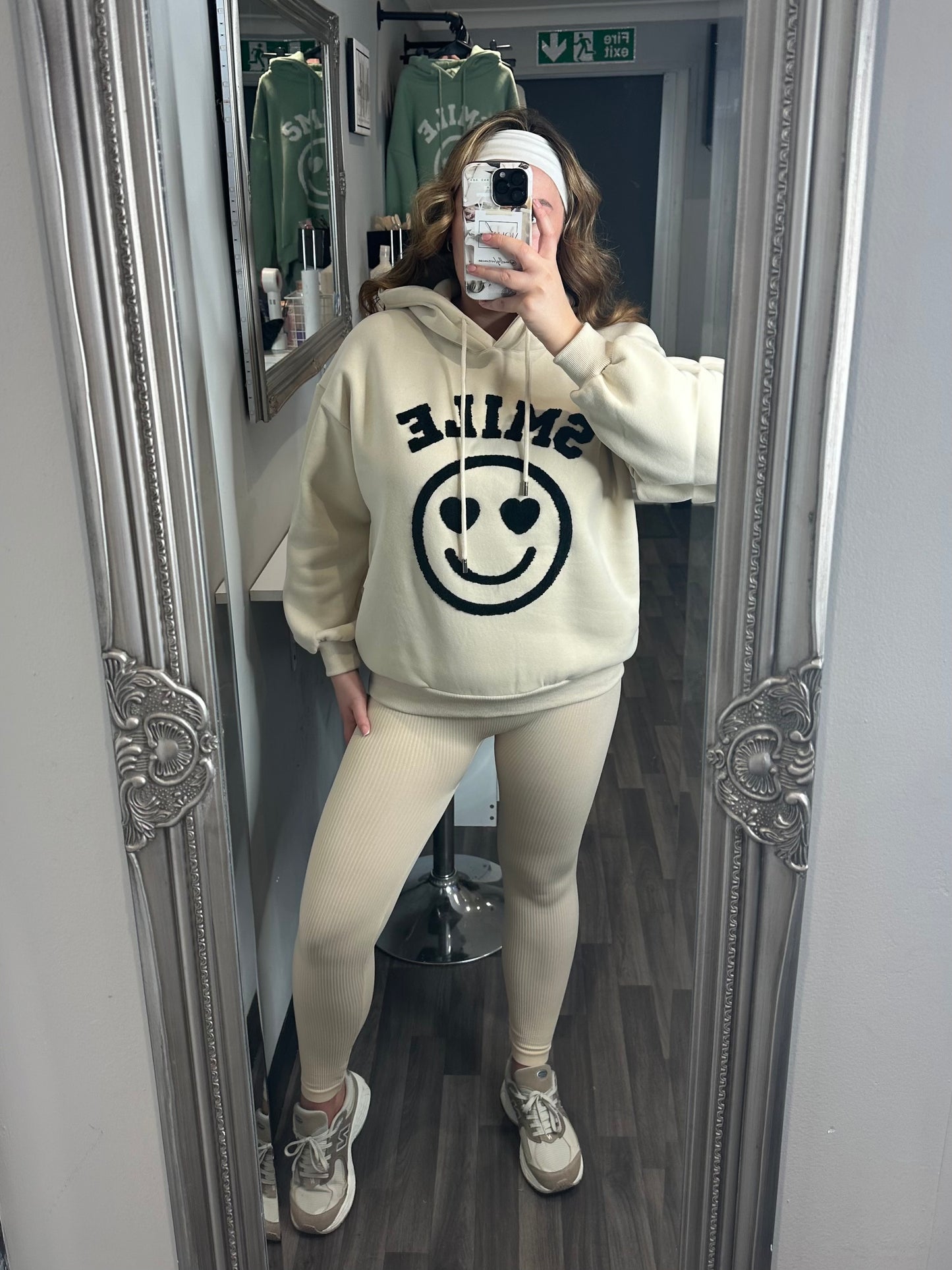 Nude Contrast Sweatshirt
