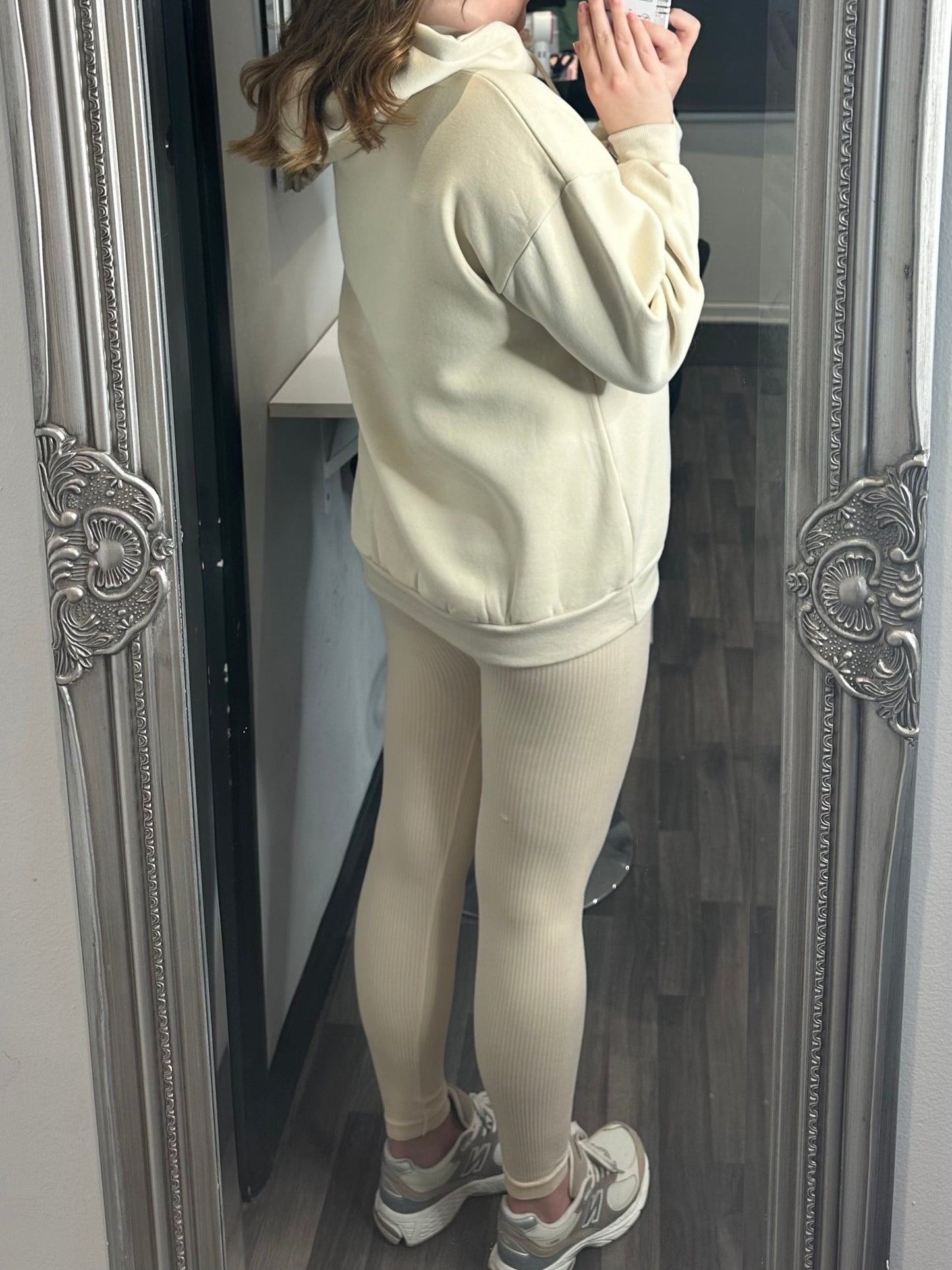 Nude Contrast Sweatshirt